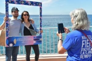 Arrivée de la Flamme Olympique 2024