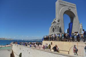 Arrivée de la Flamme Olympique 2024